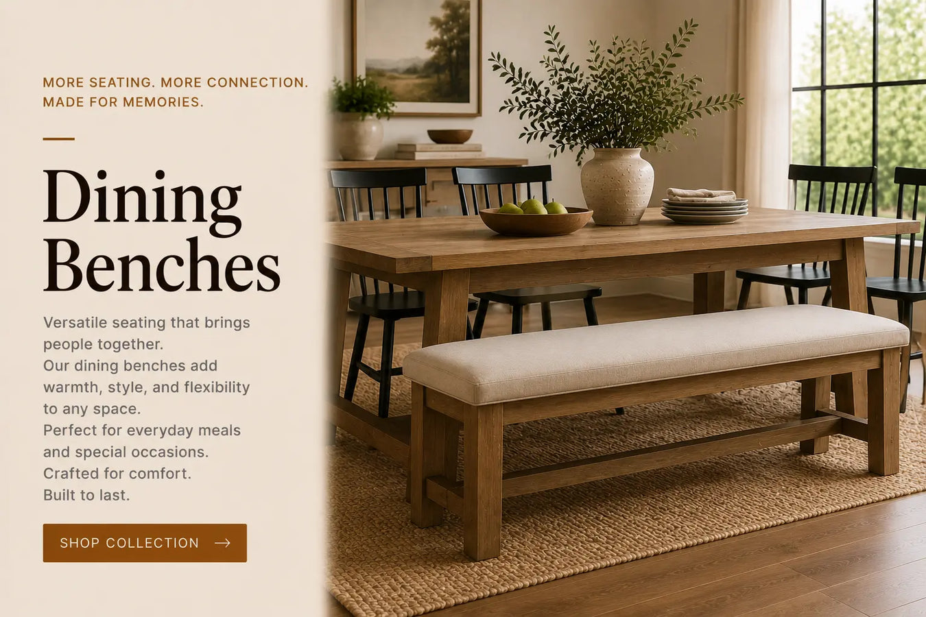 Dining Benches Glass House Furnishings