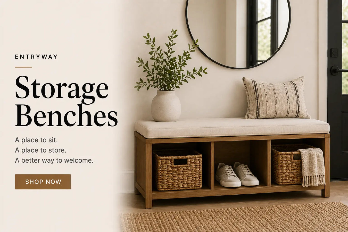 Storage-Benches Glass House Furnishings
