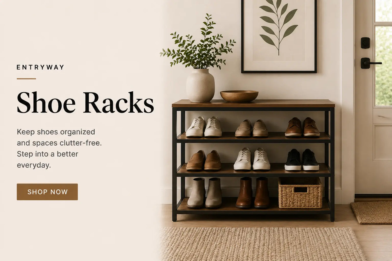 Shoe-Racks Glass House Furnishings