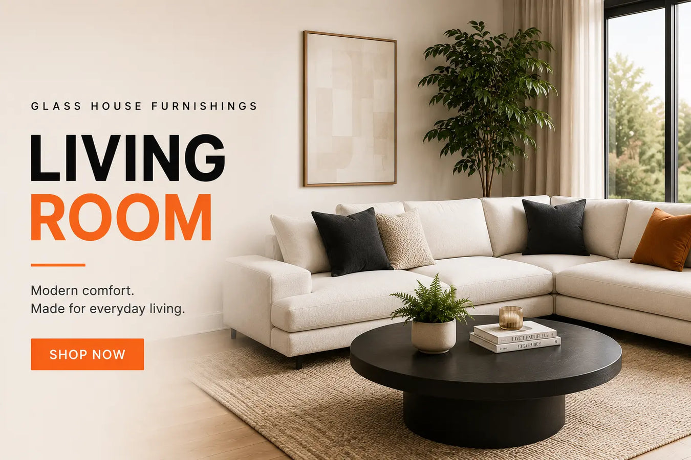 Living Room Glass House Furnishings