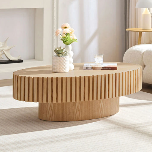 Siena Handcraft Drum Coffee Table | Glass House Furnishings