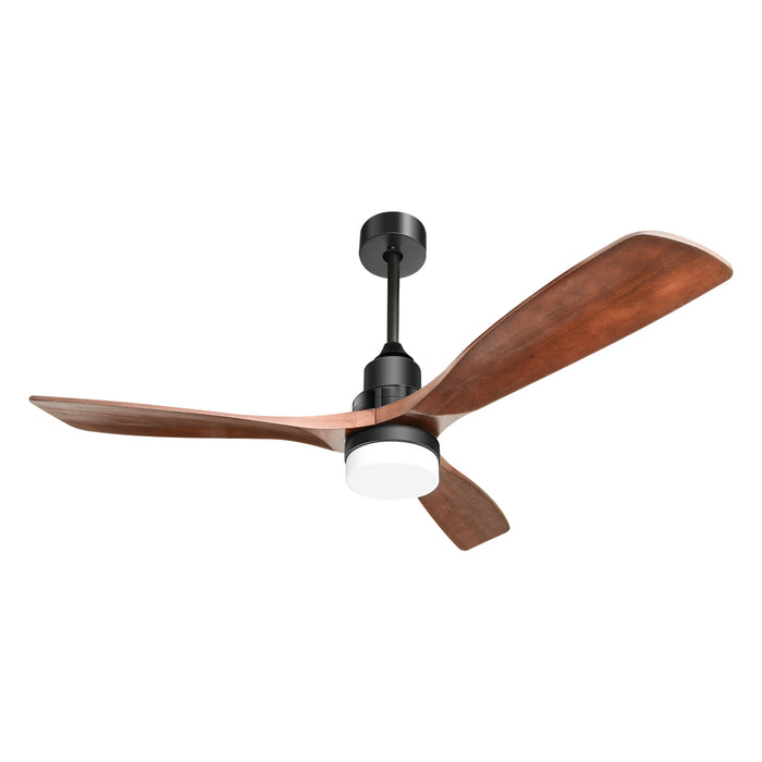 52-Inch Ceiling Fan Light With 6-Speed & Remote, Reversible Energy Saving DC Motor