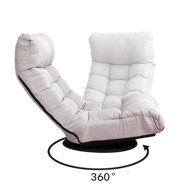 Single sofa reclining chair Japanese chair lazy sofa tatami balcony reclining chair leisure sofa adjustable chair