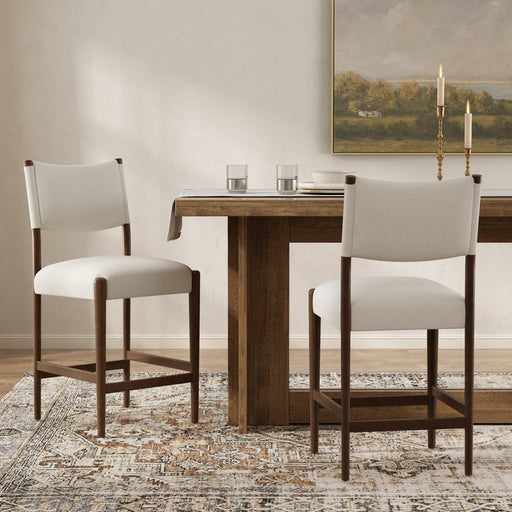 Avalon ' Wood Counter Chair | Glass House Furnishings