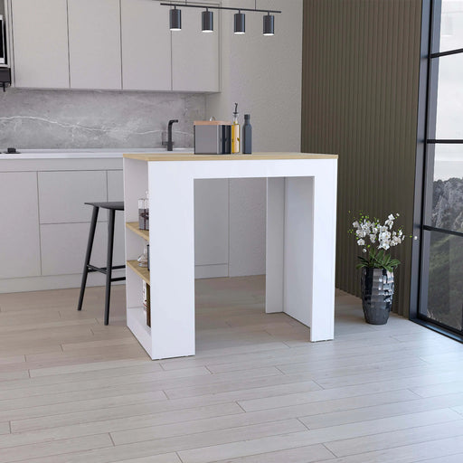 Arden Lane Island Bar ' Table | Glass House Furnishings