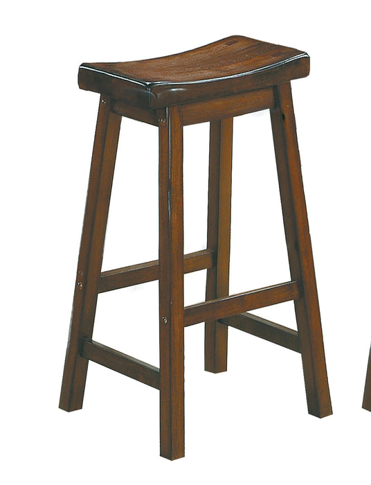 29" Bar Height Stools with Solid Wood Cherry Finish