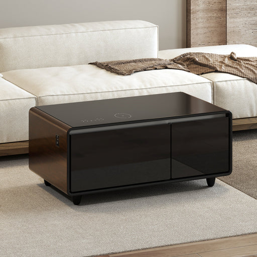 Nexa Brown Smart Coffee Table | Glass House Furnishings