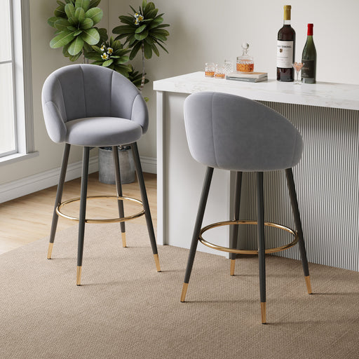 Aurelia ' Back Gray Furniture | Glass House Furnishings