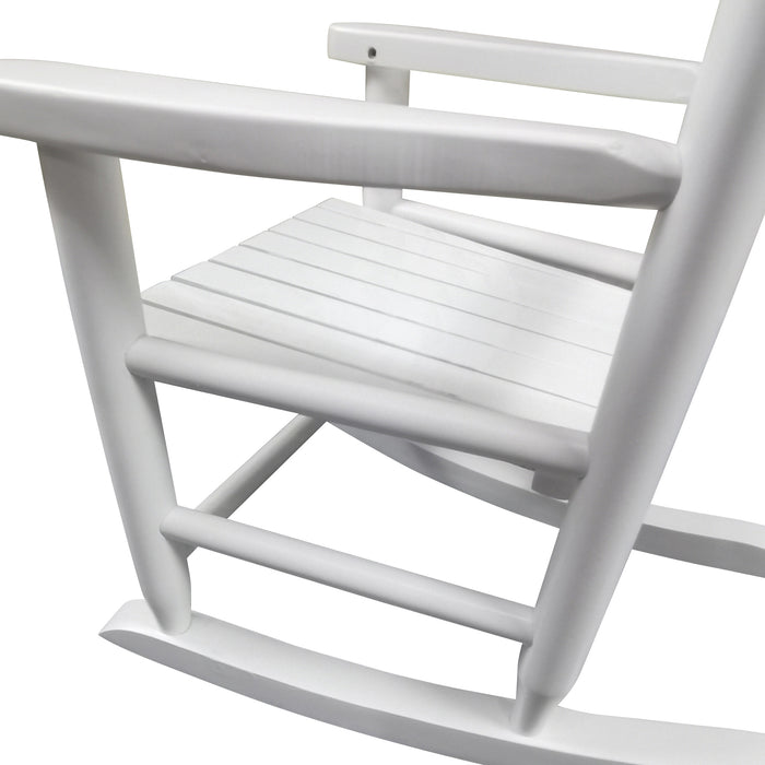 Children's Rocking Chair, Indoor/Outdoor, Suitable For Kids, Durable, White