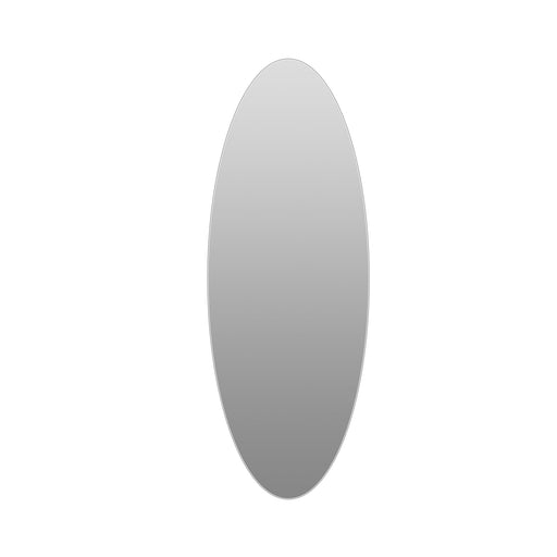 Avery Oval Full-Length Frameless Wall Mirror | Glass House Furnishings
