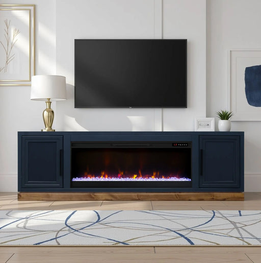 Willowmere In Fireplace TV Stand | Glass House Furnishings