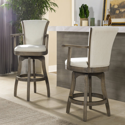 Williams Swivel Counter Height Furniture | Glass House Furnishings