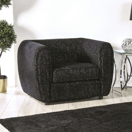 Laura Low Back Black Chair | Glass House Furnishings