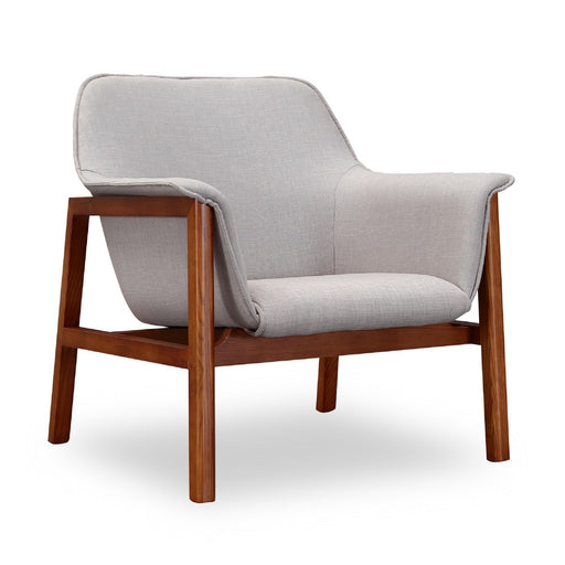 Accent Armchair In Gray Furniture | Glass House Furnishings