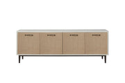 80' Console - Vanilla Glass House Furnishings