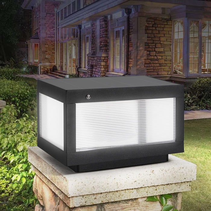 Solar Wall Lamp With Dimmable LED (2 pack)