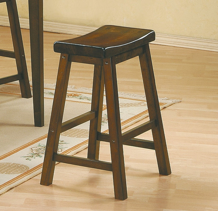 29" Bar Height Stools with Solid Wood Cherry Finish