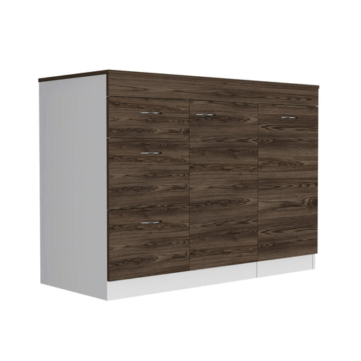 Kitchen Island Metask White Furniture | Glass House Furnishings