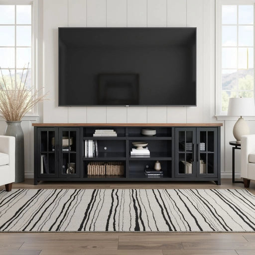 Irving ' Farmhouse Tvs TV Stand | Glass House Furnishings