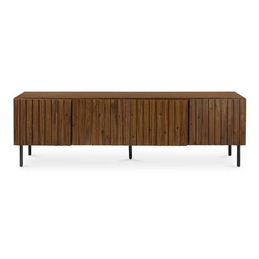 Media Acacia Door Iron Cabinet | Glass House Furnishings