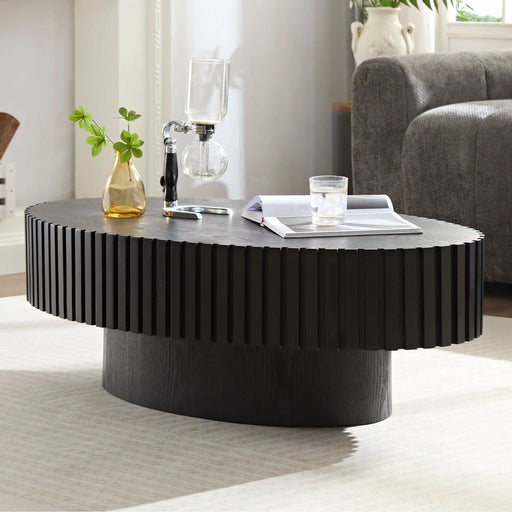 Palermo Handcraft Drum Coffee Table | Glass House Furnishings