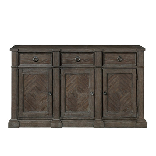 York Driftwood Brown Server Furniture | Glass House Furnishings