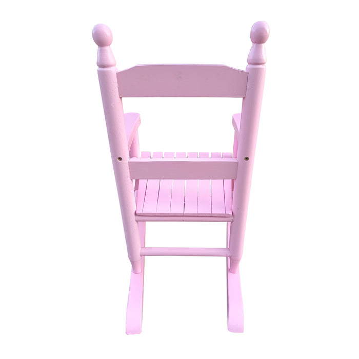 Light Pink Children's Rocking Chair, Indoor/Outdoor, Suitable For Kids, Durable