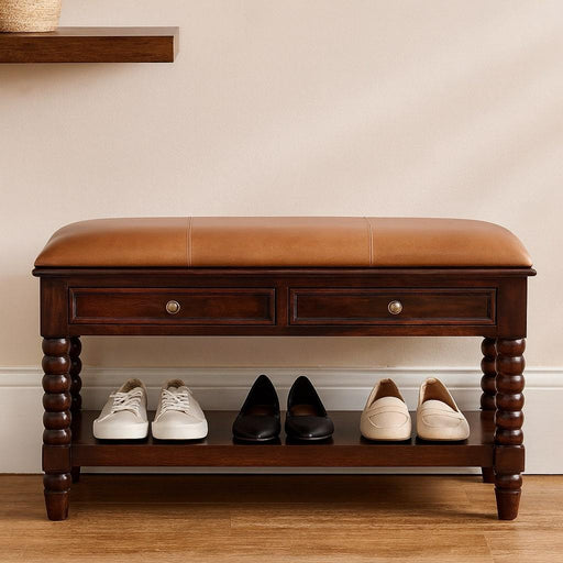 Barclay Signature Storage Bench | Glass House Furnishings