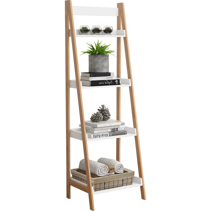 4-Tier Bookshelf Ladder