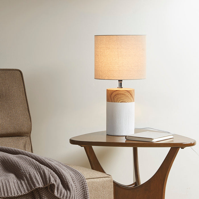 Textured Ceramic Table Lamp