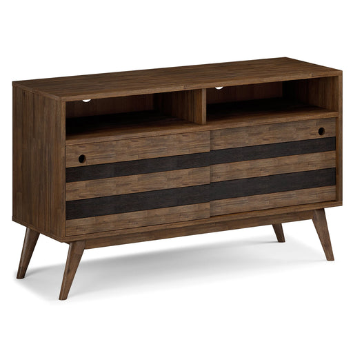 Clarkson - Rustic Natural TV Stand | Glass House Furnishings