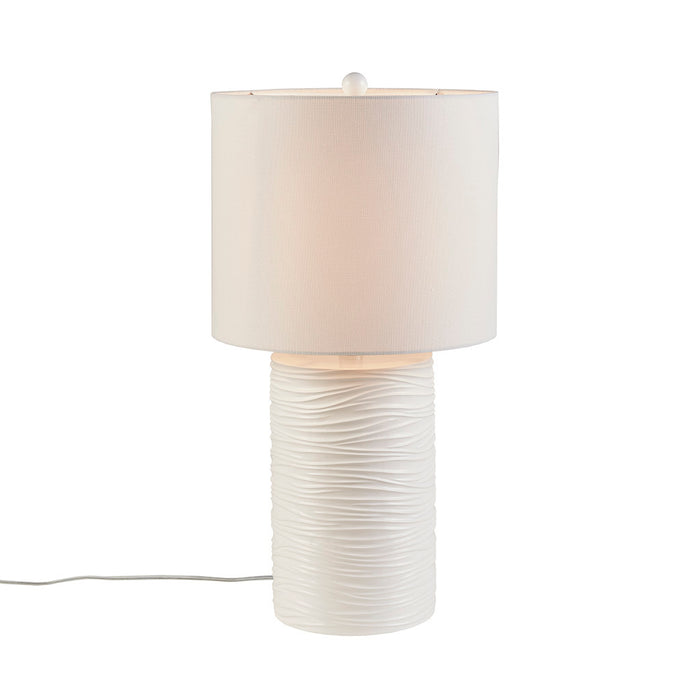 Textured Resin Table Lamp