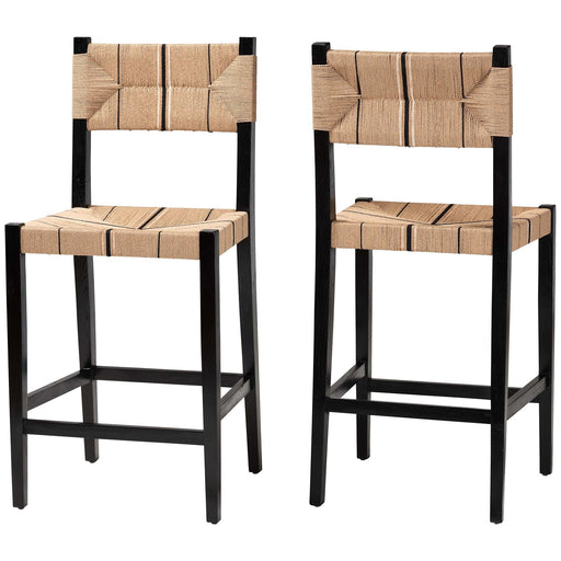 Bohemian Paper Loom Black Furniture | Glass House Furnishings