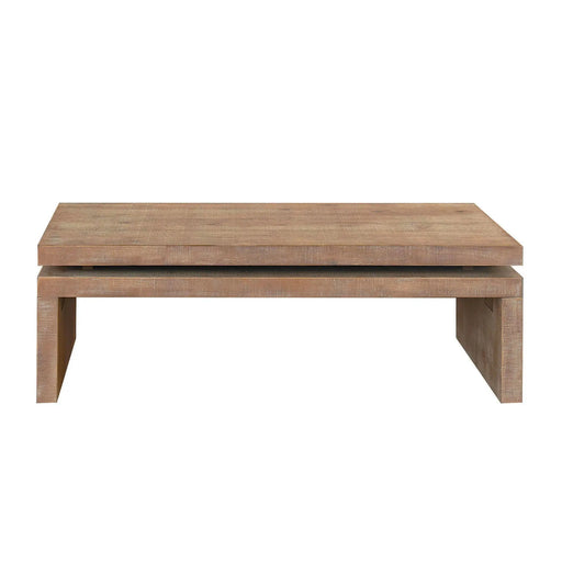 Thea Rustic Rectangular Coffee Table | Glass House Furnishings