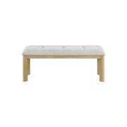 MORGAN NATURAL DINING BENCH Glass House Furnishings