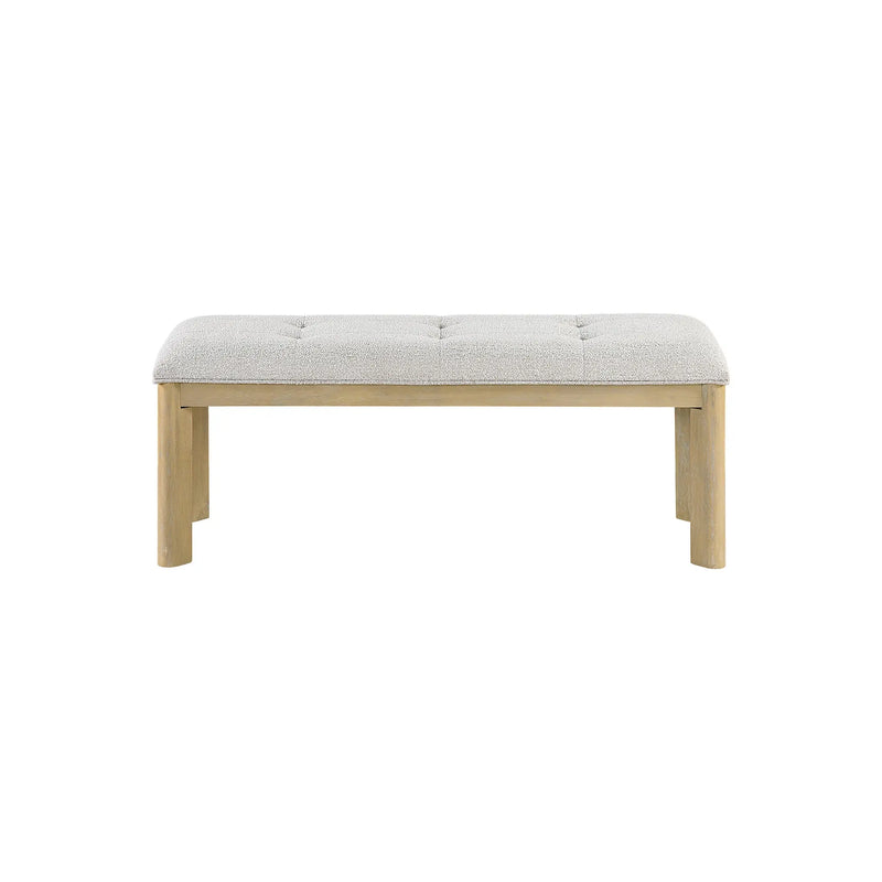 MORGAN NATURAL DINING BENCH Glass House Furnishings