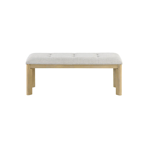 Morgan Natural Dining Bench | Glass House Furnishings