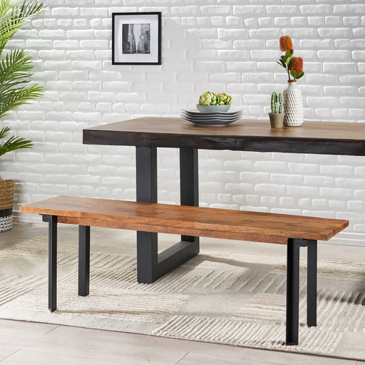 Indoor Carlisle Benches Black Furniture | Glass House Furnishings