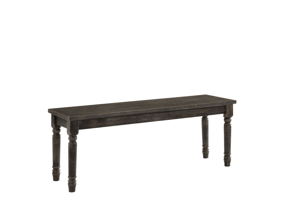 ACME Claudia II Bench In Weathered Gray