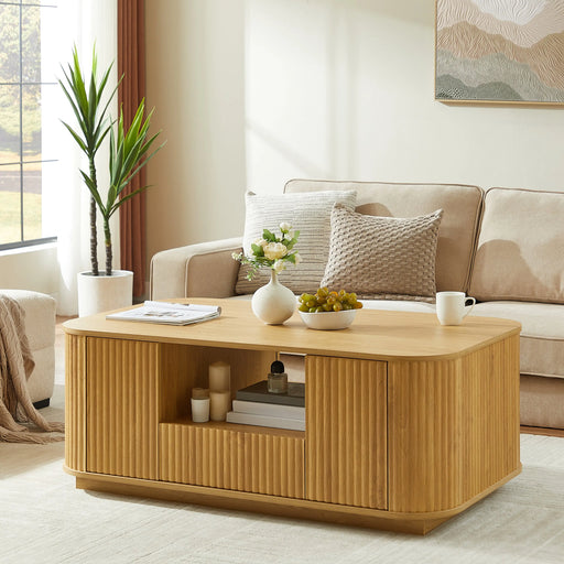 Marseille Oval Coffee Table | Glass House Furnishings