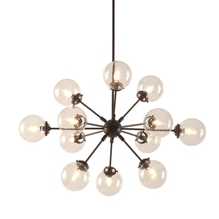 Paige 12-Light Chandelier with Oversized Globe Bulbs