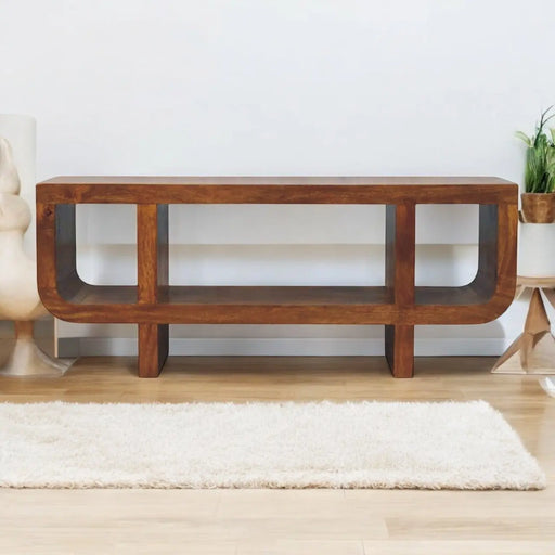Dalton Wood Orion Curved Furniture | Glass House Furnishings