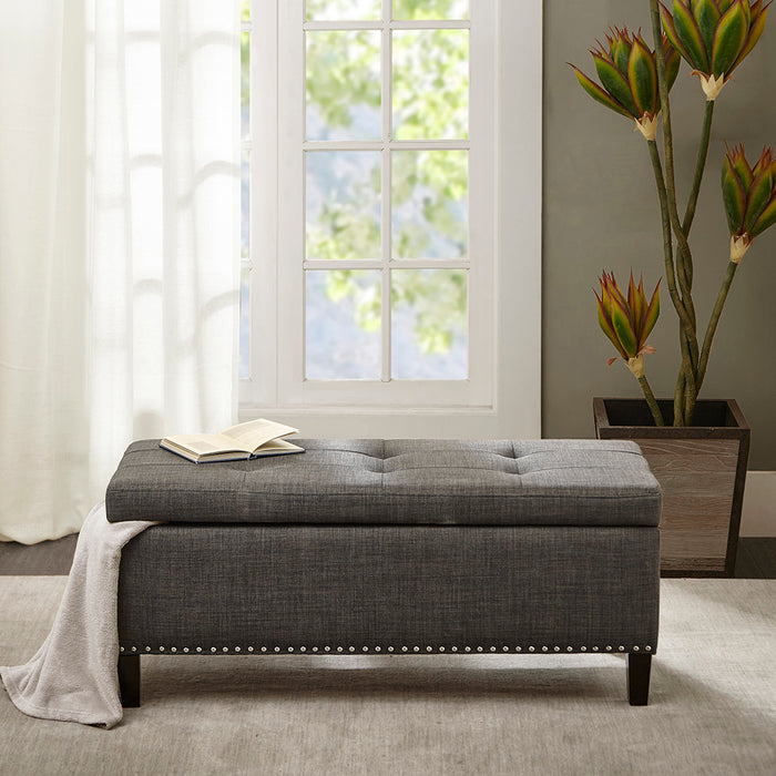 Tufted Top Soft Close Storage Bench