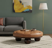 Artisan Furniture Solid Wood Sfera Coffee Table Glass House Furnishings