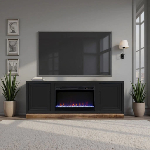 Verona Hill ' Farmhouse Fireplace TV Stand | Glass House Furnishings
