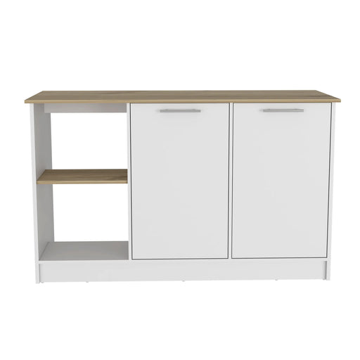 Kitchen Island Padua White Furniture | Glass House Furnishings