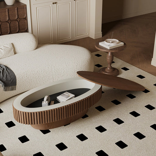 Oval Signature Coffee Table | Glass House Furnishings