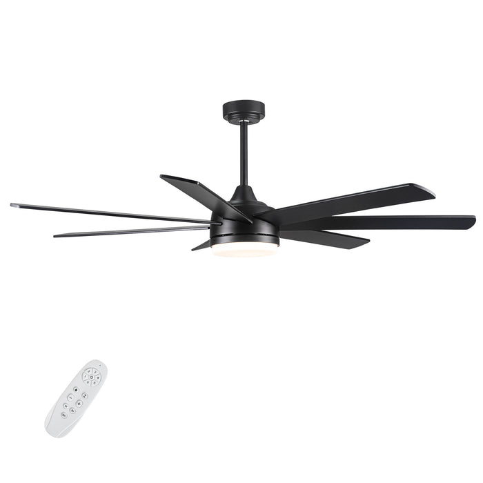 72-inch Farmhouse Ceiling Fan With Plywood Blades, Ideal For Dining Room