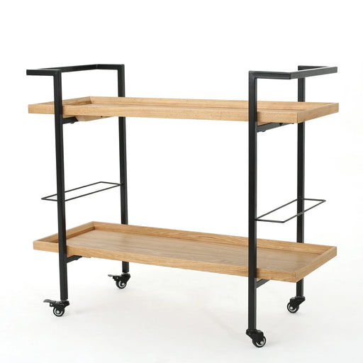 Mercer Industrial Bar Cart Furniture | Glass House Furnishings