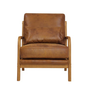 Wooden Lounge Chair Glass House Furnishings